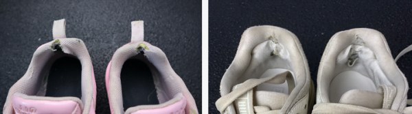 Leather pockets inside the shoes
